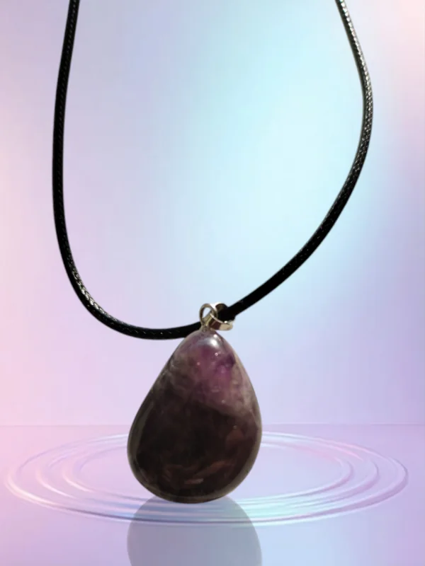 Amethyst - Kette -   ,, Seelenruhe ,, – Bild 2