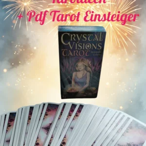 Tarot-Set – Crystal Vision Tarot & PDF Tarot Einsteiger