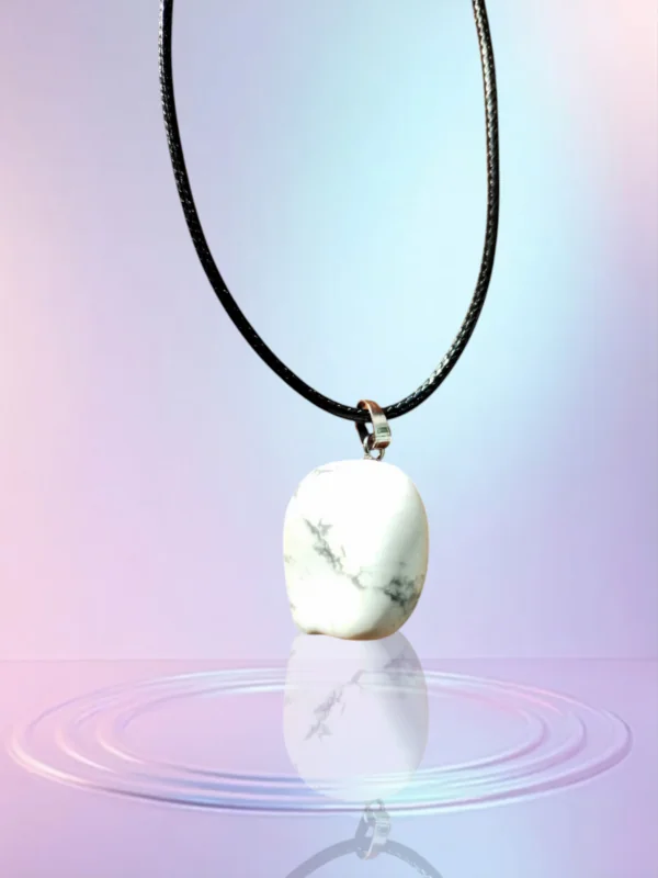 Magnesit-Kette – Ruhe & Gelassenheit – Bild 2