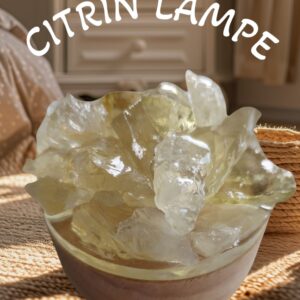Citrin Lampe - die Strahlende