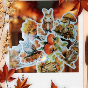 Herbst-Überraschungs-Stickertüte