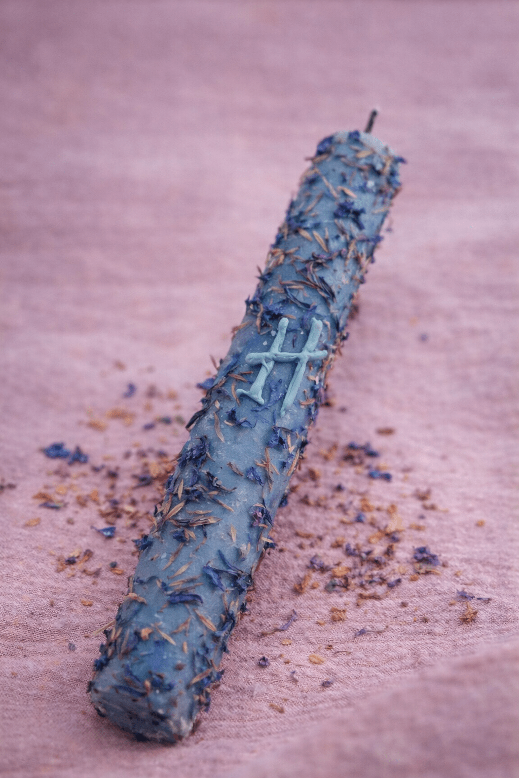 Ritualkerze Hagalaz - Reinigung