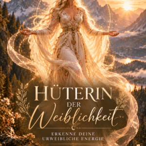 Hüterin der Weiblichkeit in goldenem Licht, Produktbild der Channeling Botschaft